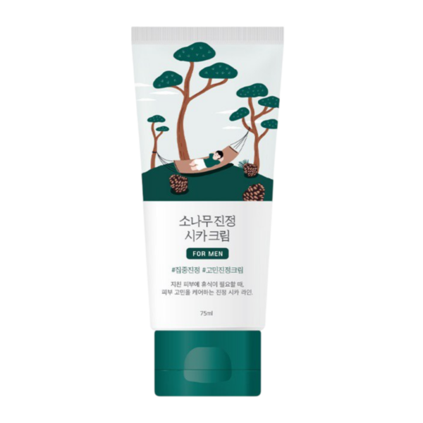 Заспокійливий крем для чоловіків Round Lab For Men Pine Calming Cica Cream, 75 мл