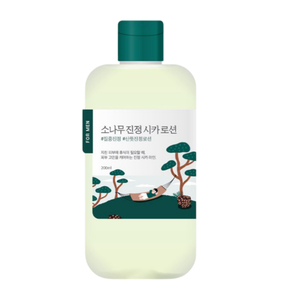 Заспокійливий лосьйон для чоловіків Round Lab For Men Pine Calming Cica Lotion, 200 мл