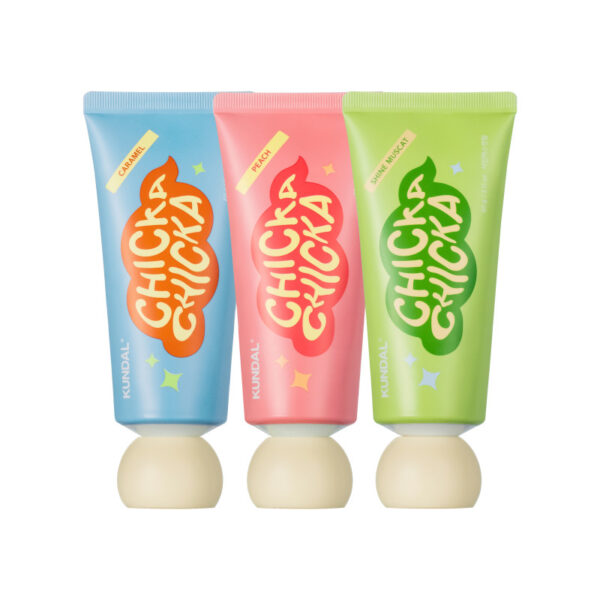 Набір дитячих зубних паст Kundal Chicka Smile Kids Toothpaste 60г  (набір 3шт)