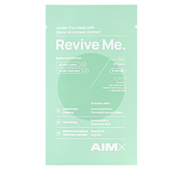 Патчі під очі Aimx Revive Me Under Eye Mask With Hyaluron, 5 мл