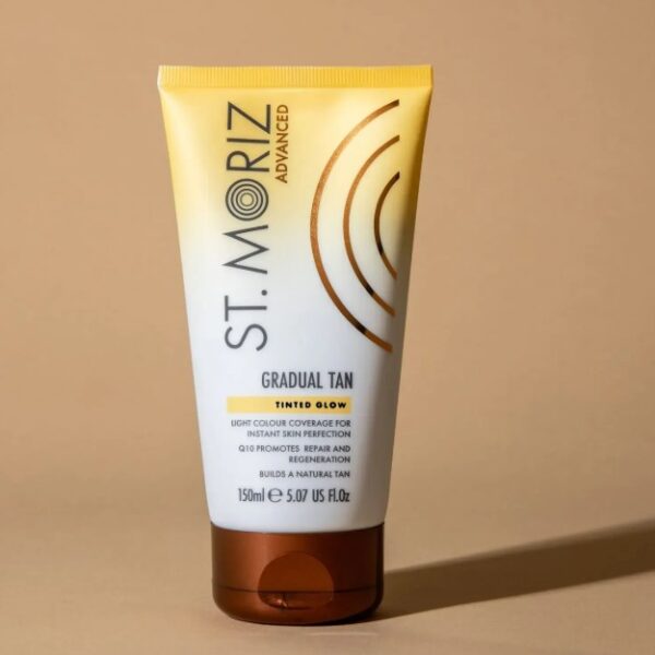 Лосьйон для автозасмаги з антивіковим ефектом St.Moriz Advanced Tinted Gradual Tan Lotion, 150 мл