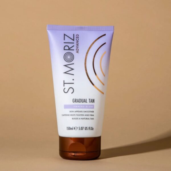 Лосьйон для покращення якості шкіри з ефектом автозасмаги St.Moriz Advanced Firming Gradual Tan Lotion, 150 мл