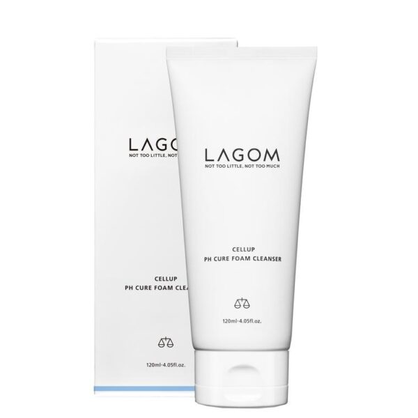 Пінка на основі гімалайської солі  Lagom Cellup PH Cure Foam Cleanser, 120 мл