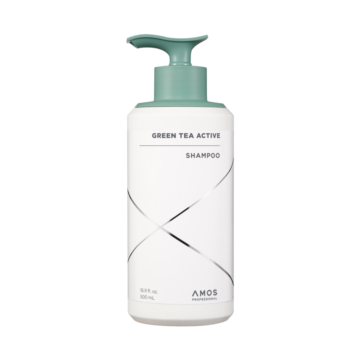 Шампунь против выпадения волос Amos Professional Green Tea Active Shampoo, 500 мл