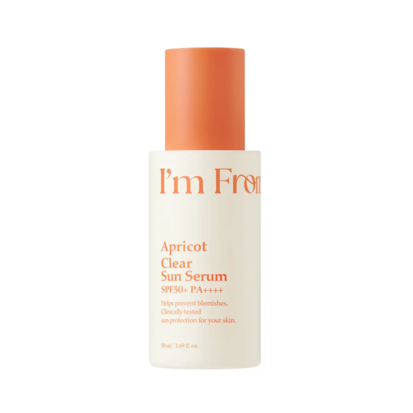 Сонцезахисна сироватка з абрикосом I'm From Apricot Clear Sun Serum, 50 мл