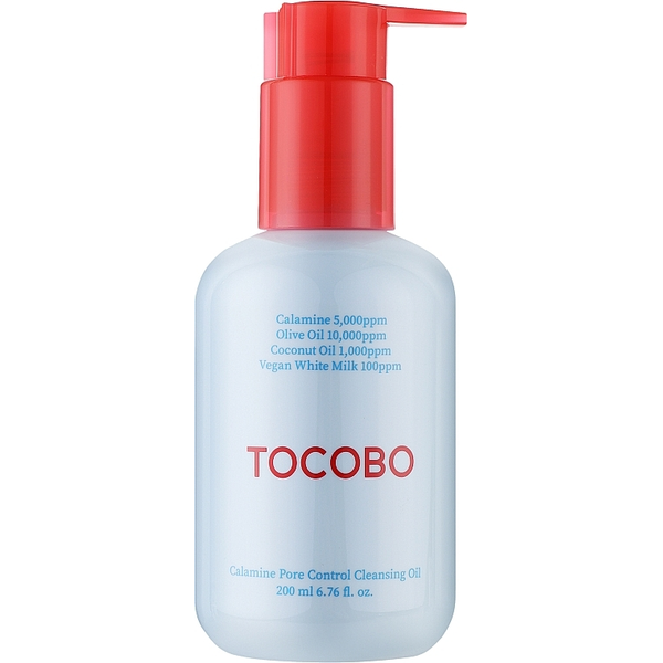 Гідрофільна олія з каламіном для очищення пор Tocobo Calamine Pore Controle Cleansing Oil, 200 мл