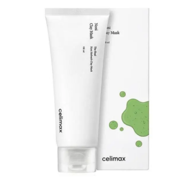 Очищающая маска глиняная с экстрактом нони Celimax The Real Noni Refresh Clay Mask, 120 г