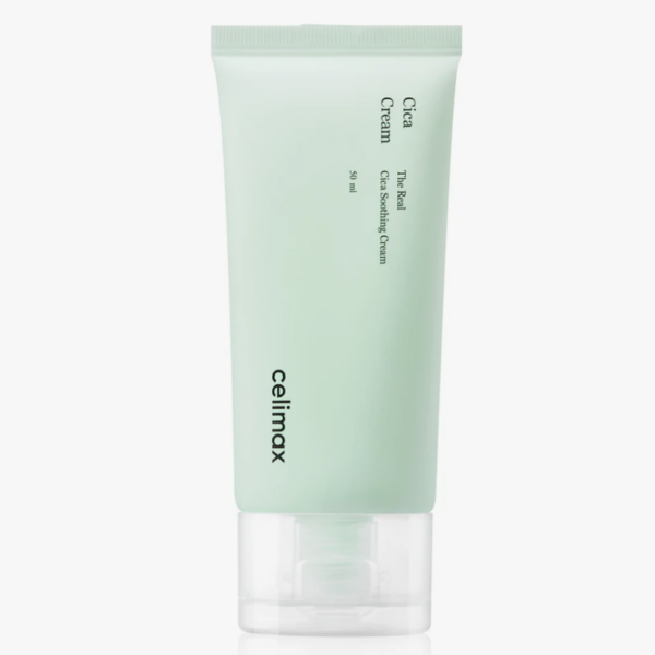 Успокаивающий крем для лица с азиатской центеллой Celimax The Real Cica Soothing Cream, 50 мл