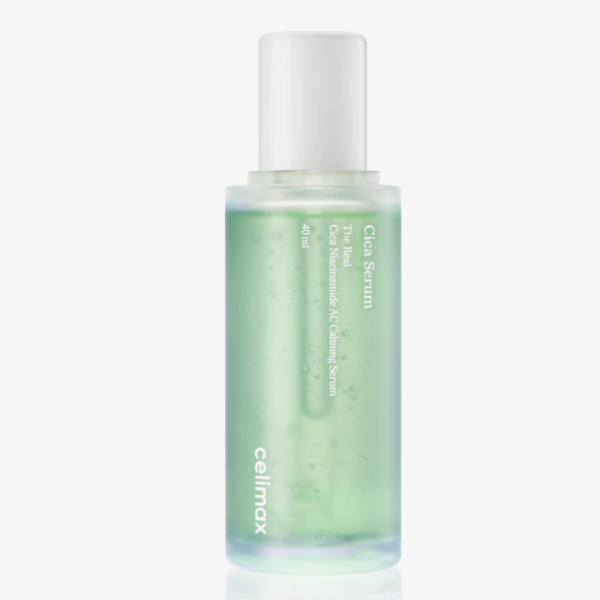 Успокаивающая сыворотка с центелой и ниацинамидом Celimax The Real Cica Niacinamide AC Calming Serum, 40 мл