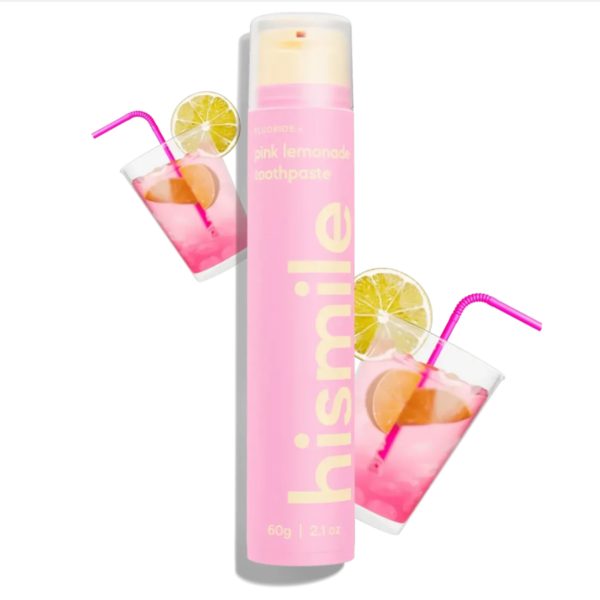 Зубная паста со вкусом розового лимонада Hismile Pink Lemonade Toothpaste, 60 г