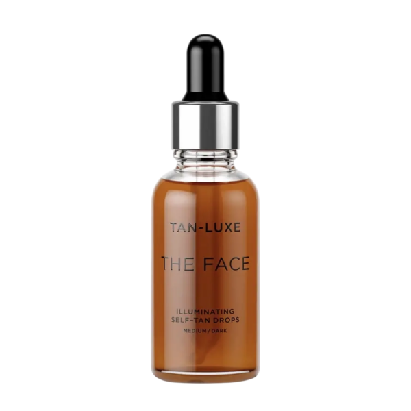 Капли для автозагара лица Tan-Luxe The Face Illuminating Self-Tan Drops Medium/Dark, 30 мл