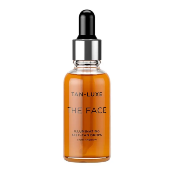 Краплі для автозасмаги обличчя у відтінку Light/Medium Tan-Luxe Face Illuminating Self-Tan Drops , 30 мл