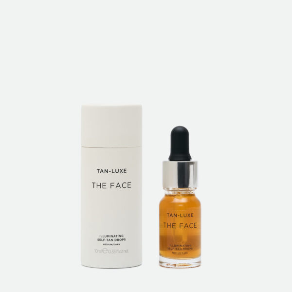 Краплі для автозасмаги обличчя Tan-Luxe The Face Illuminating Self-Tan Drops Medium/Dark, 10 мл
